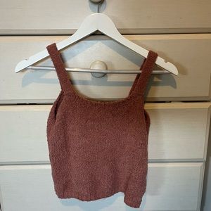 Cute sweater tank top
